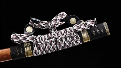 Katana Kajiya SS273 — forgé à la main, hamon réel, kissaki traditionnel — Atelier Katana