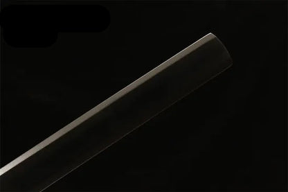 Katana Kusanagi-no-Tsurugi — Réplique Naruto Sasuke Uchiha — Lame noire acier carbone — Atelier Katana