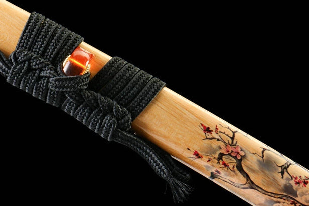 Katana Arashi — Acier haut carbone — Lame manuellement polie — vue 11