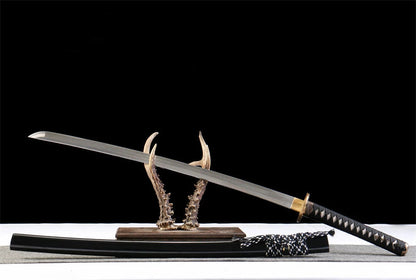 Katana Kasumi — Damas 3 éclats forgé — Hamon réel — vue 6