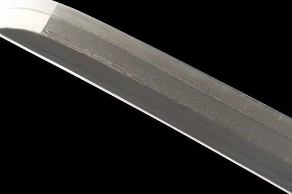 Katana Kasumi — Damas 3 éclats forgé — Hamon réel — vue 7